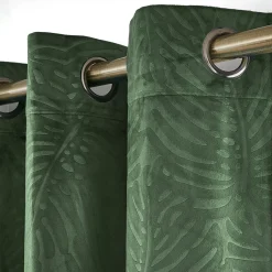 EMINZA Rideau obscurcissant velours (140 x 280 cm) Fern Vert romarin Online