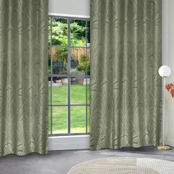 Atmosphera, cru017dateur d'intu017drieur Rideau occultant (140 x 260 cm) Effie Vert kaki Best
