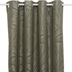 Atmosphera, cru017dateur d'intu017drieur Rideau occultant (140 x 260 cm) Effie Vert kaki Best