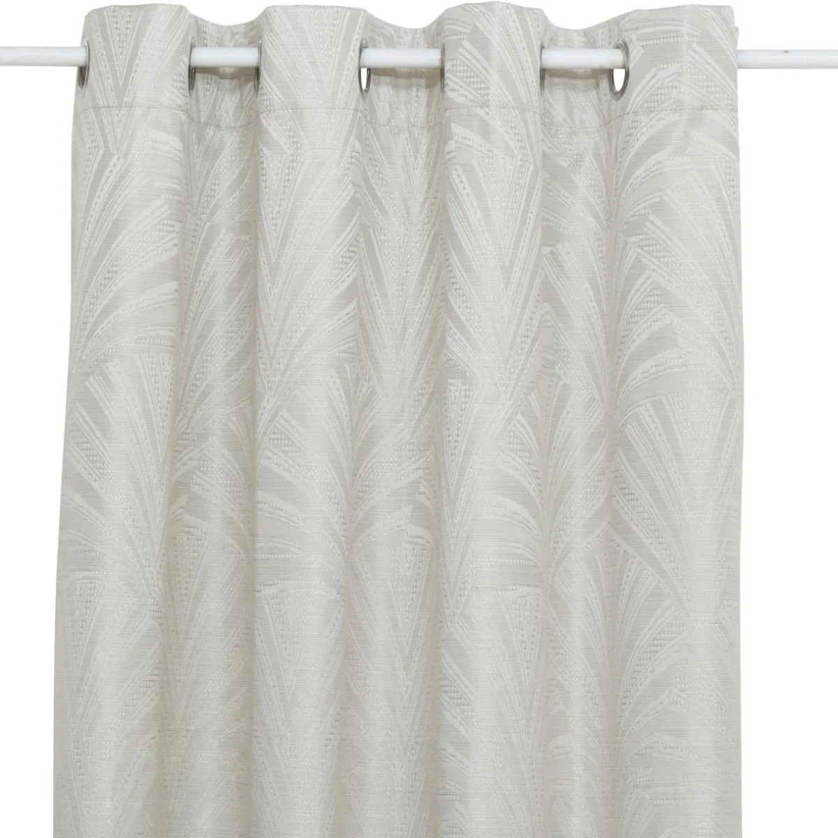 Atmosphera, cru017dateur d'intu017drieur Rideau occultant (140 x 260 cm) Effie Ecru