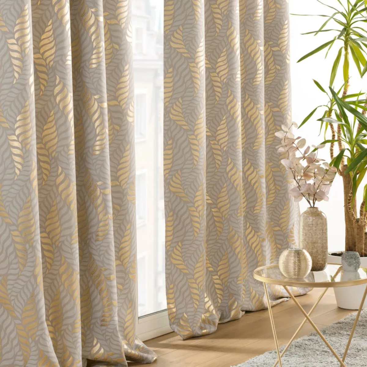 douceur d'intu017drieur Rideau occultant (140 x 260 cm) Lyra Taupe Hot