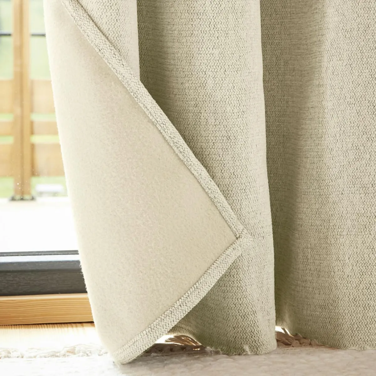 EMINZA Rideau occultant isolant Total Blackout (140 x 240 cm) Magnus Beige Online