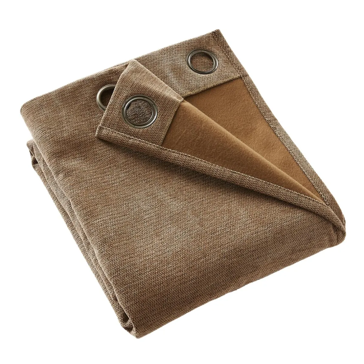 EMINZA Rideau occultant isolant Total Blackout (140 x 180 cm) Magnus Camel New