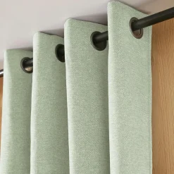 EMINZA Rideau occultant isolant Total Blackout (140 x 240 cm) Magnus Vert Eucalyptus Hot