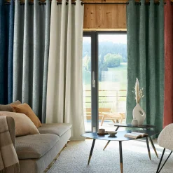 EMINZA Rideau occultant isolant Total Blackout (140 x 240 cm) Magnus Vert Eucalyptus Hot