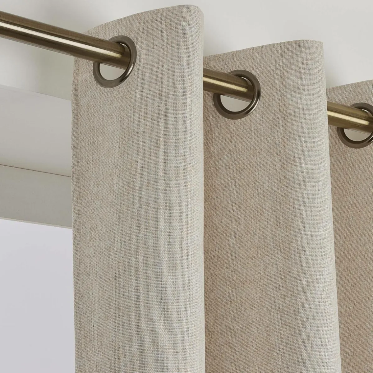 EMINZA Rideau occultant Total Blackout (140 x 240 cm) Ombra sable Beige