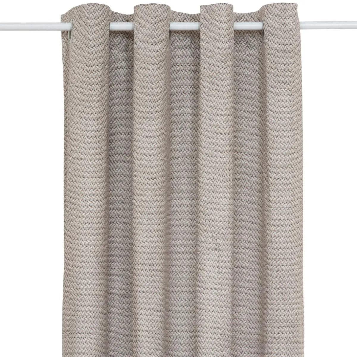 Atmosphera, cru017dateur d'intu017drieur Rideau occultant velours (135 x 260 cm) Yupi lin Beige Online