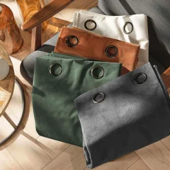 douceur d'intu017drieur Rideau occultant velours (140 x 260 cm) Olympe Camel Outlet