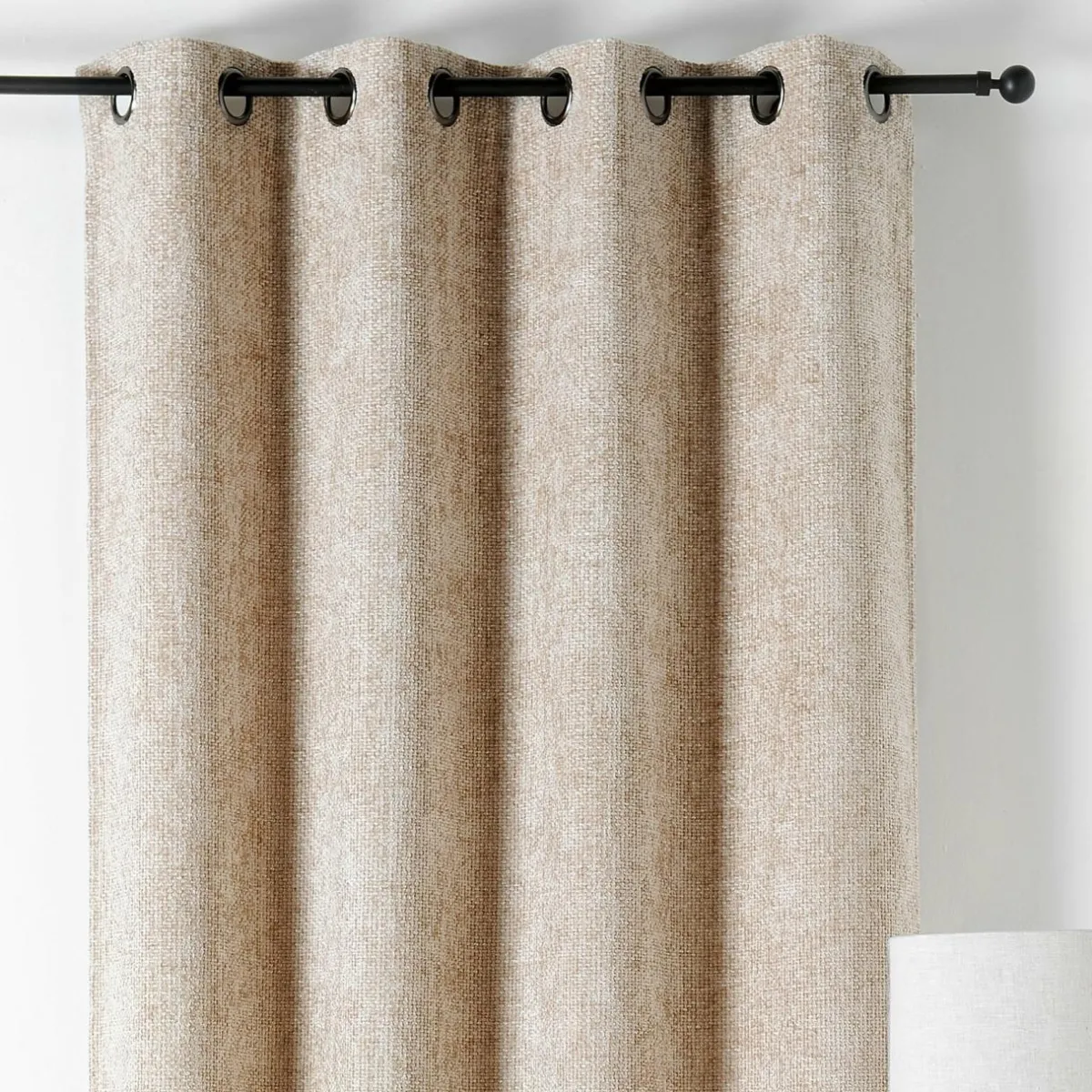 LINDER Rideau oeillets (135 x 250 cm) Aspen Beige