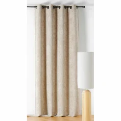 LINDER Rideau oeillets (135 x 250 cm) Aspen Beige