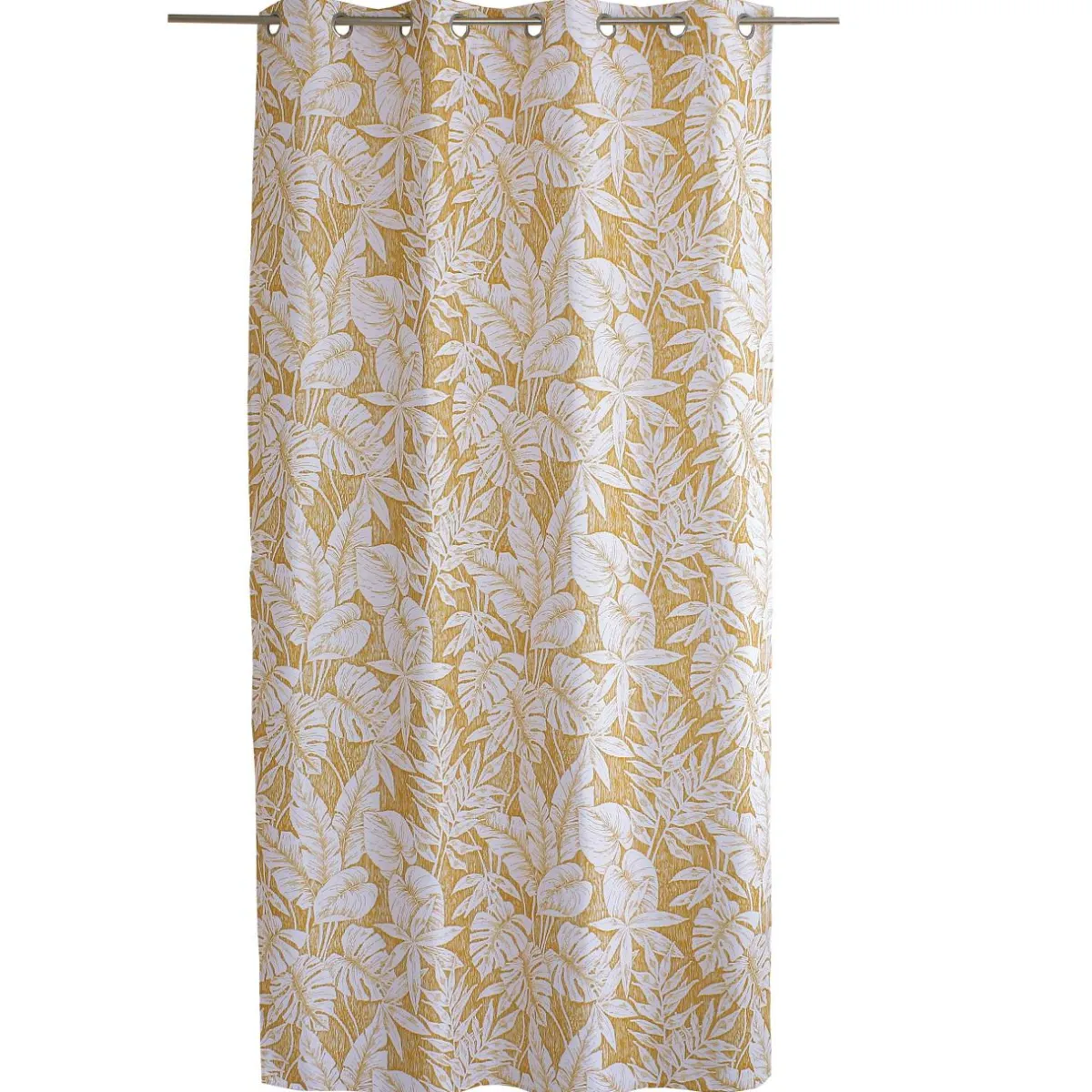 ENJOY HOME Rideau oeillets (135 x 240 cm) Bundi Jaune moutarde