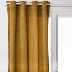 ATMOSPHERA Rideau oeillets (140 x 260 cm) Lilou mordoré Marron Discount