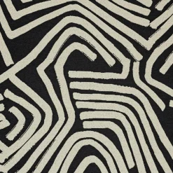 LINDER Rideau oeillets (140 x 260 cm) Nairobi Noir Clearance
