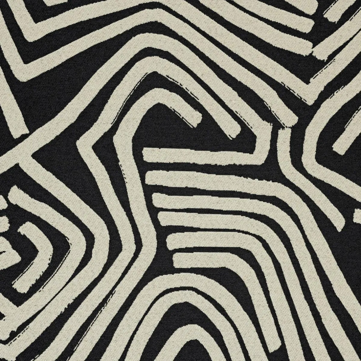 LINDER Rideau oeillets (140 x 260 cm) Nairobi Noir Clearance
