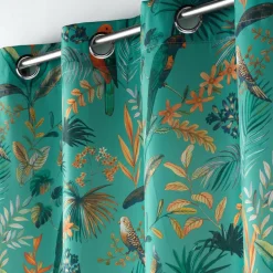 DOUCEUR D'INTERIEUR Rideau oeillets (140 x 260 cm) Panis Bleu