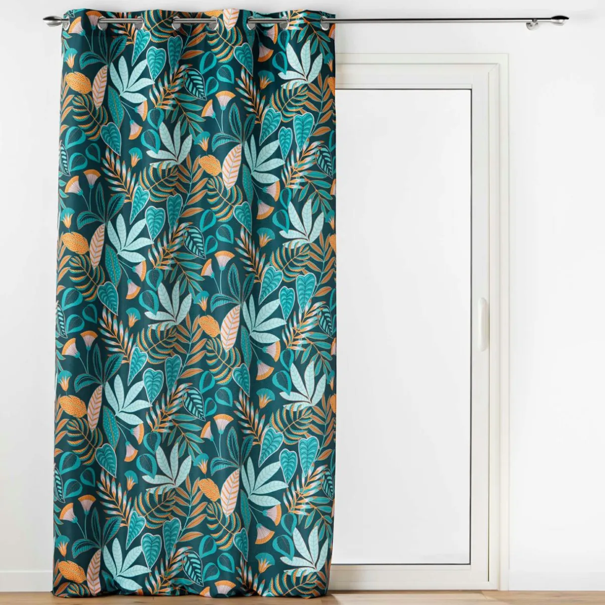 DOUCEUR D'INTERIEUR Rideau oeillets (140 x 280 cm) Tilda Vert Discount