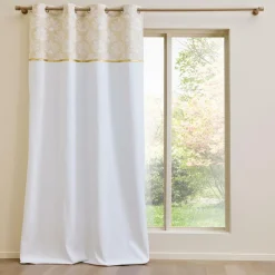 douceur d'intu017drieur Rideau polycoton (140 x 240 cm) Majestia Beige Best