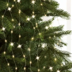 KAEMINGK Rideau pour sapin H1,80 m 408 Micro LED Flashing light Blanc chaud Discount