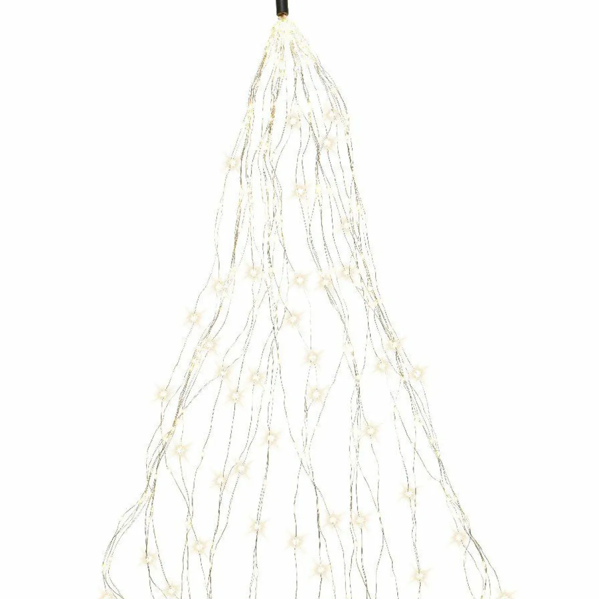 KAEMINGK Rideau pour sapin H2,40 m 832 Micro LED Flashing light Blanc chaud