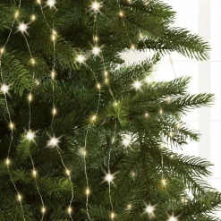 KAEMINGK Rideau pour sapin H2,10 m 672 Micro LED Flashing light Blanc chaud