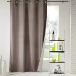 DOUCEUR D'INTERIEUR Rideau thermique (140 x 260 cm) Icemount Taupe Hot