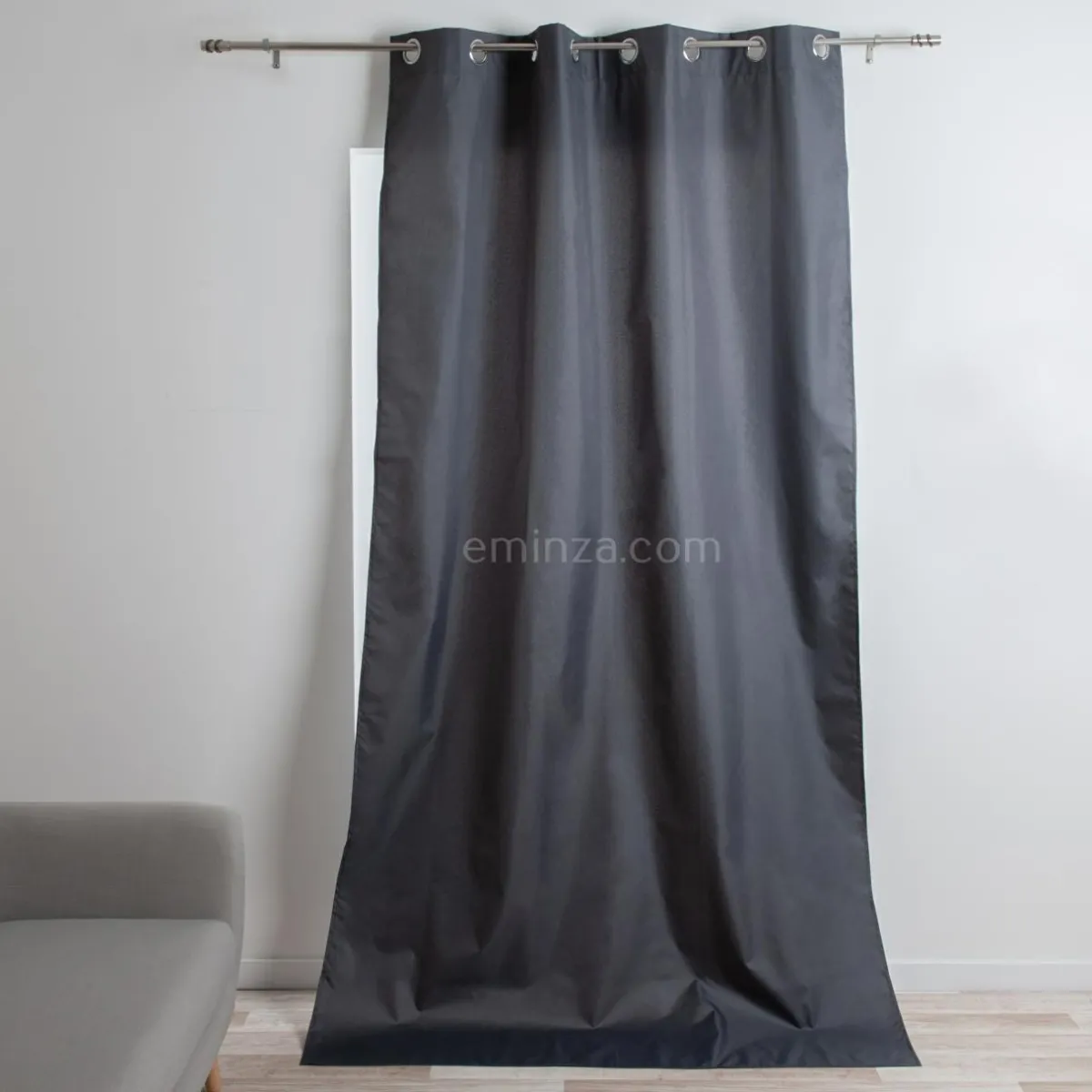DOUCEUR D'INTERIEUR Rideau thermique (140 x 260 cm) Icemount Gris anthracite Gris foncé Best