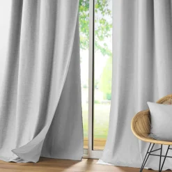 DOUCEUR D'INTERIEUR Rideau thermique doublure amovible (140 x 260 cm) Coverline Gris clair Hot