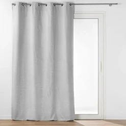 DOUCEUR D'INTERIEUR Rideau thermique doublure amovible (140 x 260 cm) Coverline Gris clair Hot