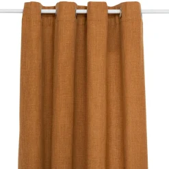 Atmosphera, cru017dateur d'intu017drieur Rideau tissé (140 x 260 cm) Clem Cannelle Hot