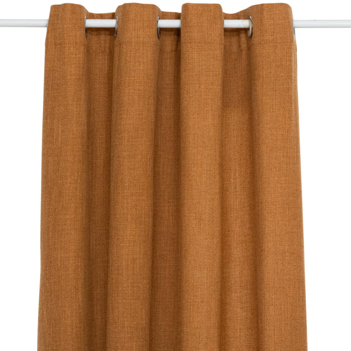 Atmosphera, cru017dateur d'intu017drieur Rideau tissé (140 x 260 cm) Clem Cannelle Hot