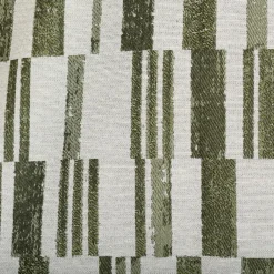 Atmosphera, cru017dateur d'intu017drieur Rideau tissé (140 x 260 cm) Leyna Vert kaki Sale