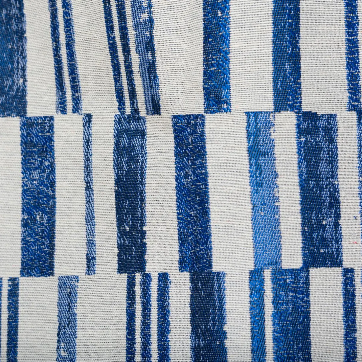 Atmosphera, cru017dateur d'intu017drieur Rideau tissé (140 x 260 cm) Leyna Bleu