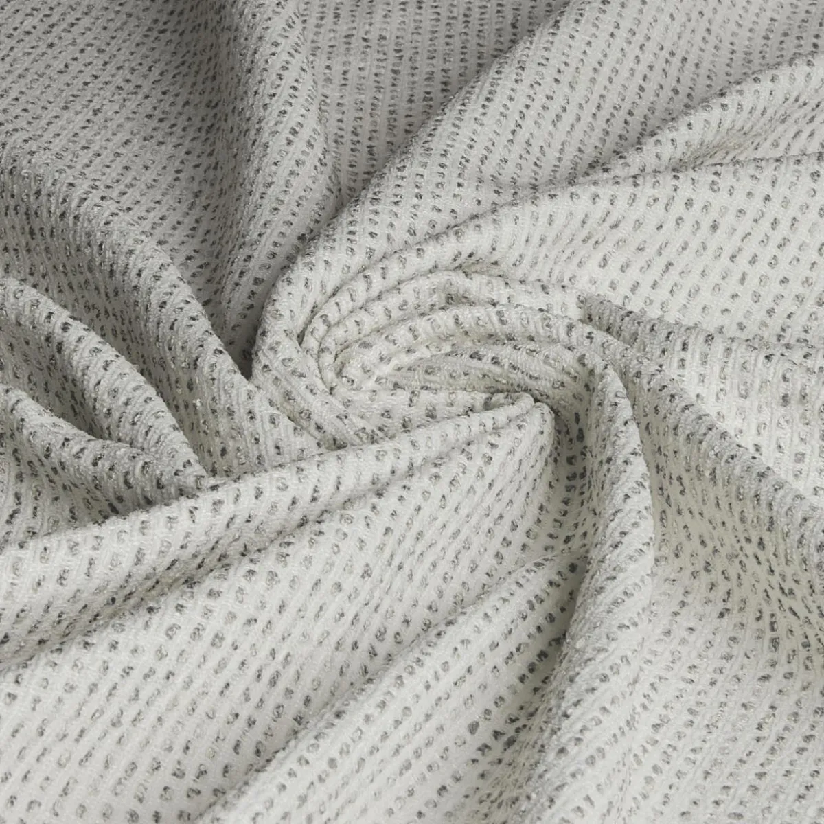 EMINZA Rideau tissage jacquard (140 x 240 cm) Oscar perle Gris New