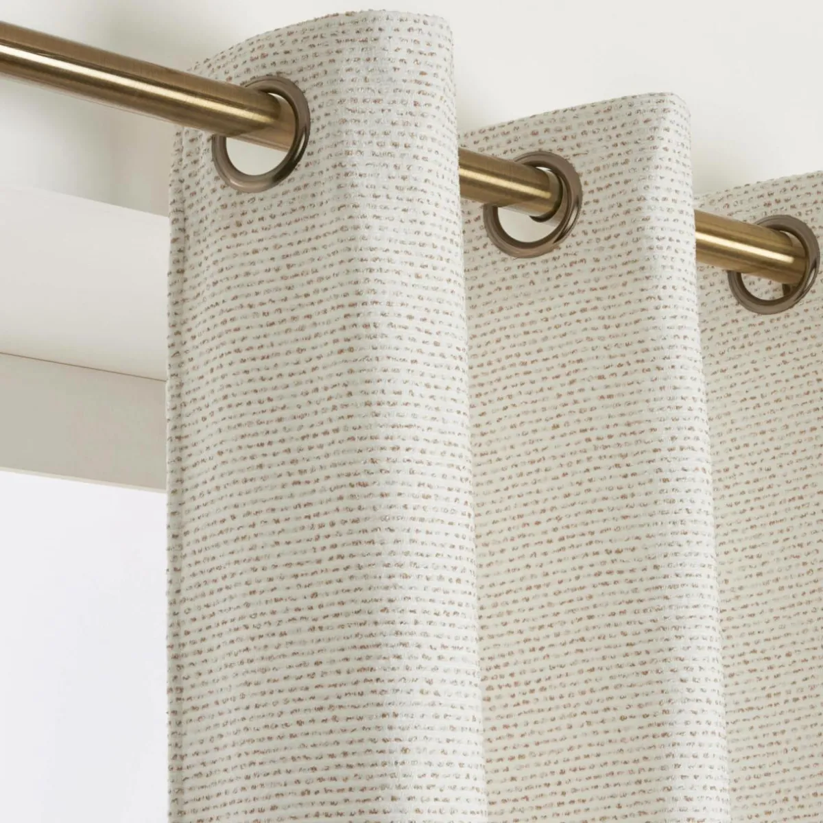 EMINZA Rideau tissage jacquard (140 x 240 cm) Oscar Ivoire Outlet