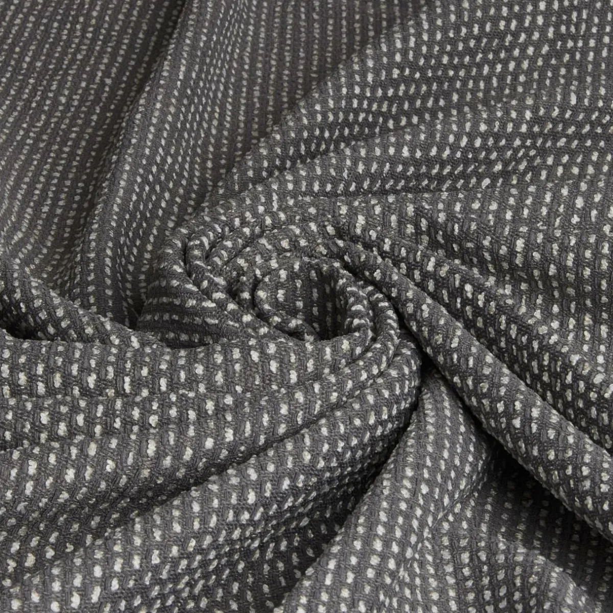 EMINZA Rideau tissage jacquard (140 x 240 cm) Oscar Gris Anthracite