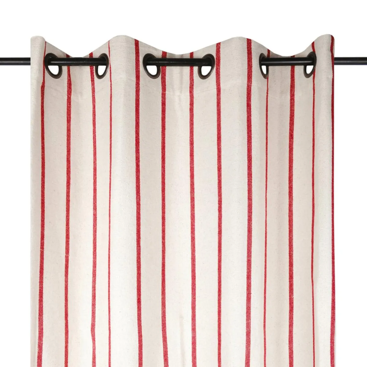 EMINZA Rideau toile de coton (135 x 260 cm) Ocealys Rouge Best