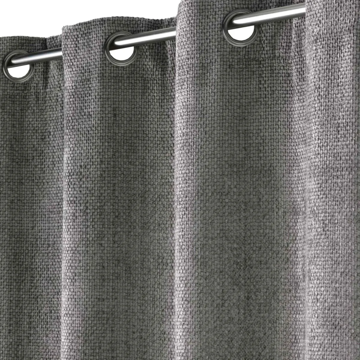 douceur d'intu017drieur Rideau Velours Chenille (140 x 260 cm) Leo Gris Anthracite New