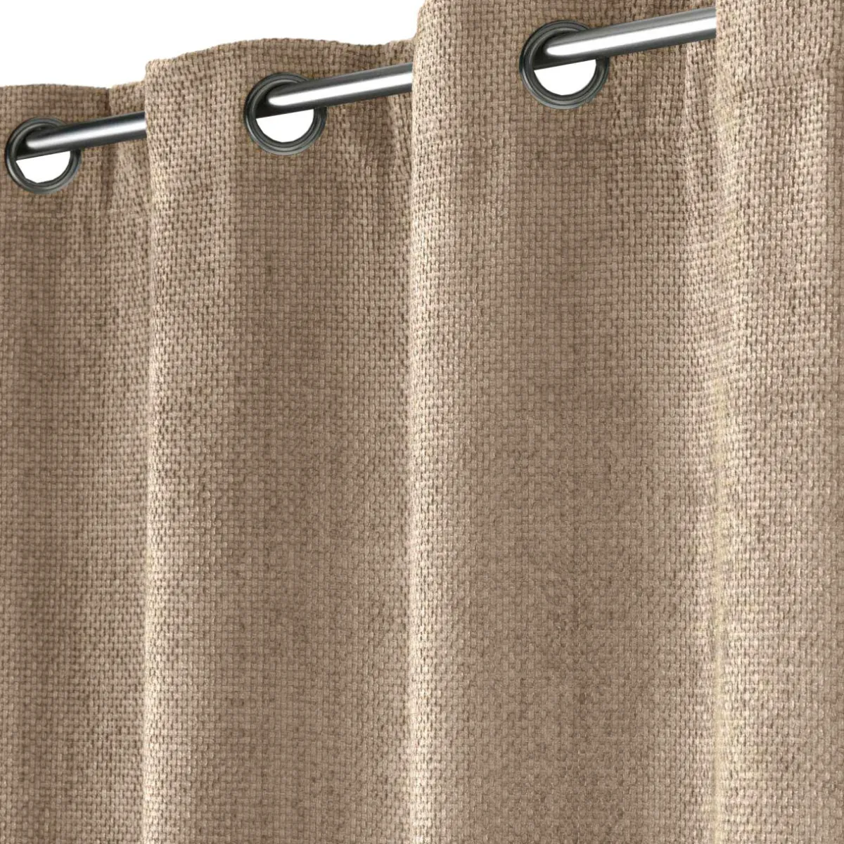 douceur d'intu017drieur Rideau velours chenille (140 x 260 cm) Leo Beige Outlet
