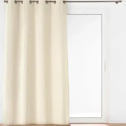 douceur d'intu017drieur Rideau velours relief (140 x 260 cm) Nils Ecru Outlet