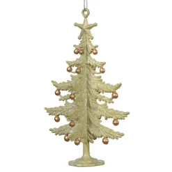 KAEMINGK Sapin à suspendre (H13 cm) Clochettes festives Menthe blanche Vert menthe