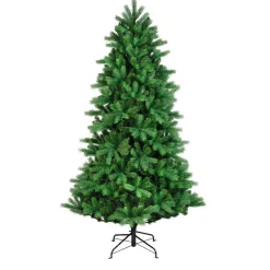 EMINZA Sapin artificiel de Noël extérieur (H210 cm) Montana Vert sapin Sapin vert Clearance