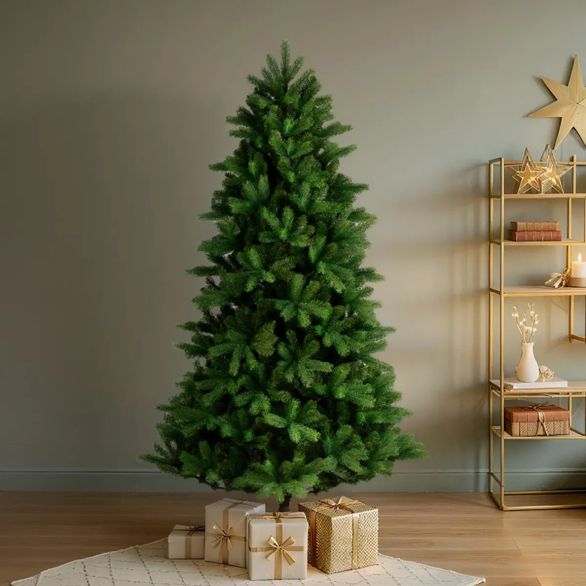 EMINZA Sapin artificiel de Noël extérieur (H300 cm) Montana Vert sapin Sapin vert Discount