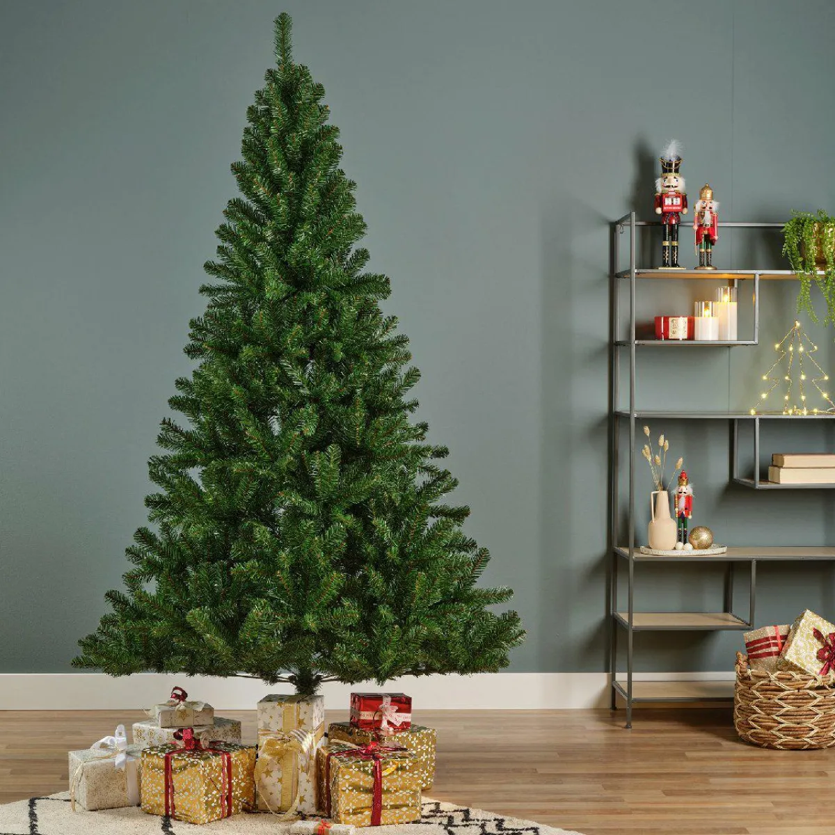EMINZA Sapin artificiel de Noël (H240 cm) King Vert sapin Sapin vert Hot