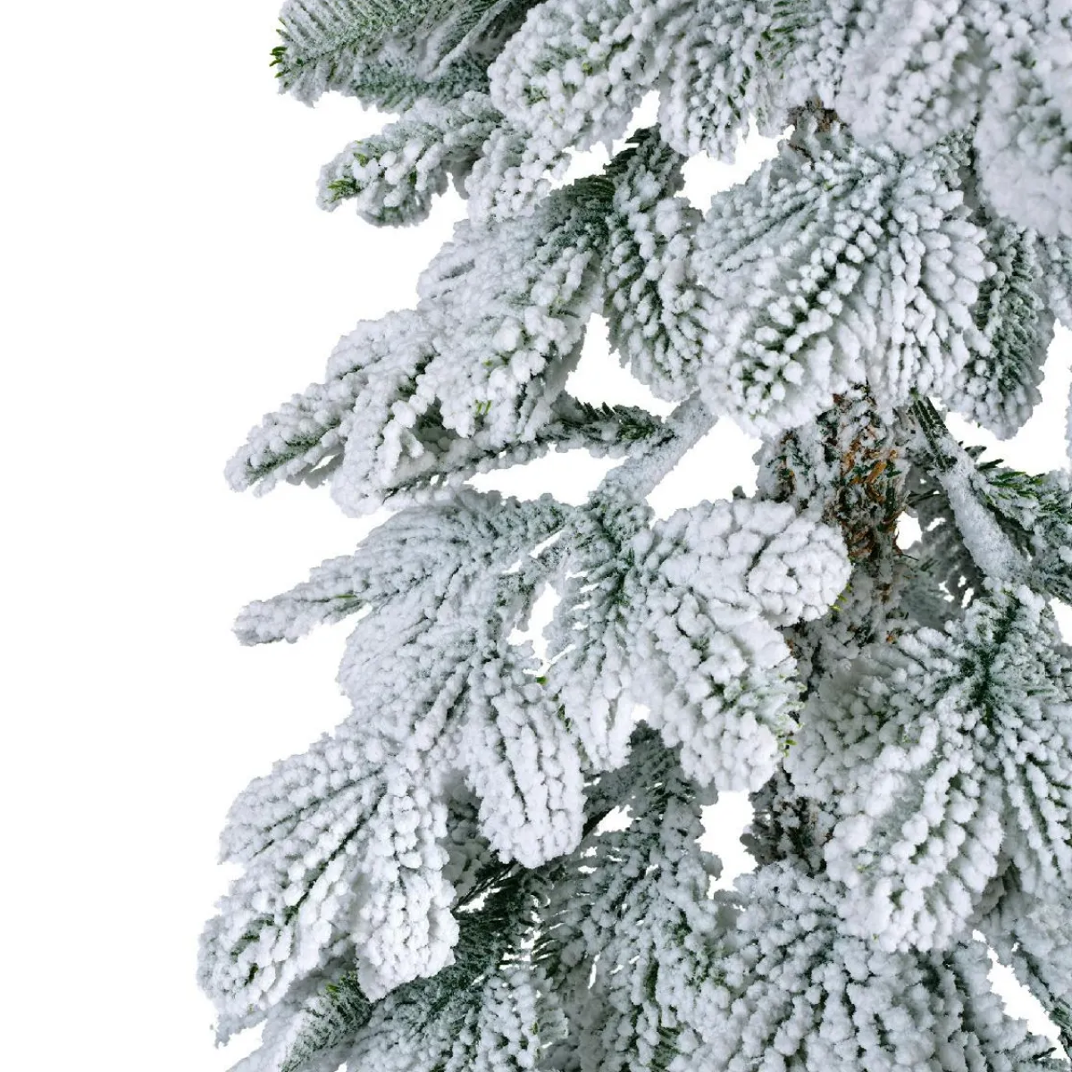 EMINZA Sapin artificiel de Noël (H240 cm) Sierra Vert enneigé Sapin enneigé
