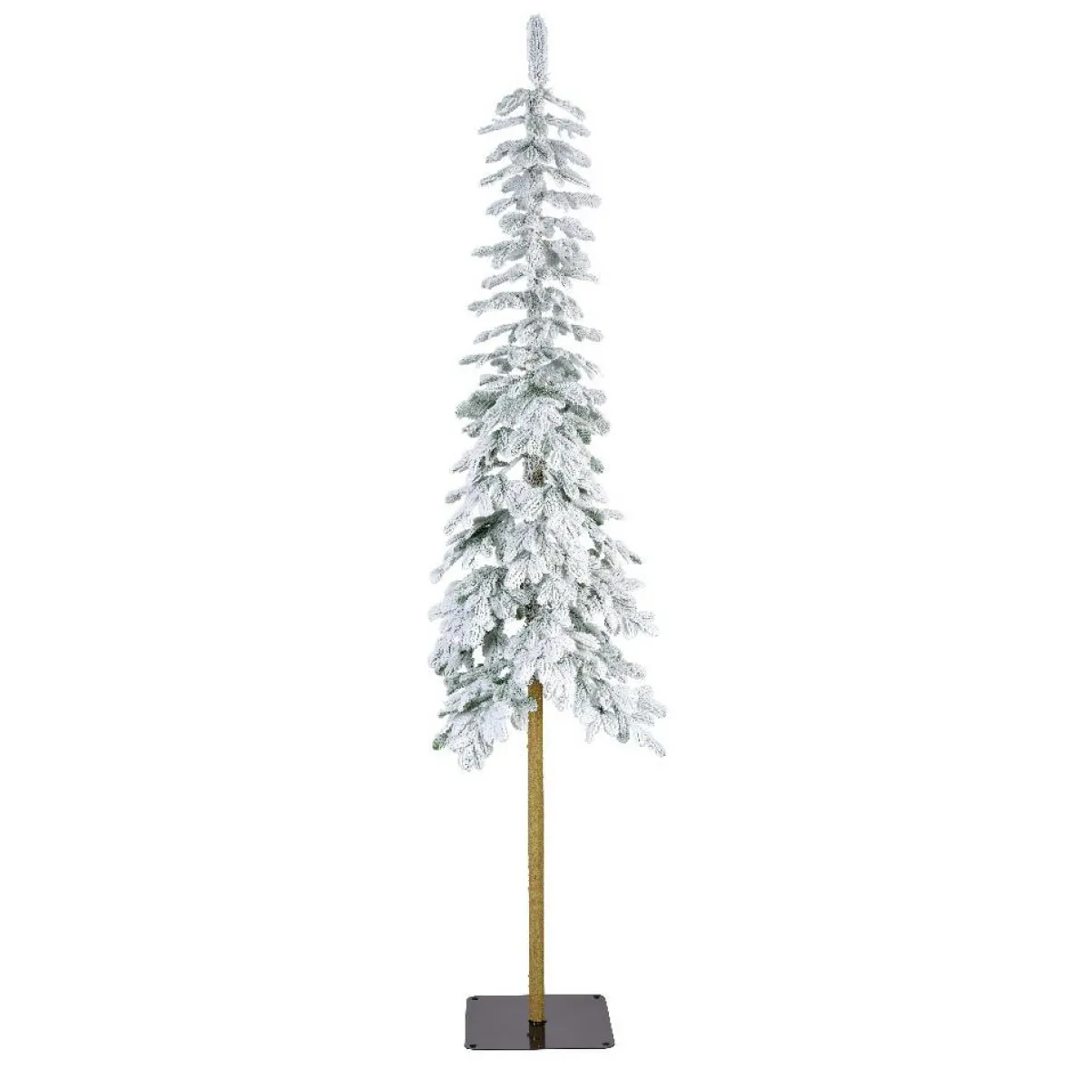 EMINZA Sapin artificiel de Noël (H240 cm) Sierra Vert enneigé Sapin enneigé