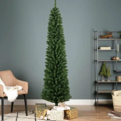 EMINZA Sapin artificiel de Noël (H210 cm) Narrow Vert sapin Sapin vert Sale