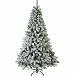 EMINZA Sapin artificiel de Noël (H240 cm) King Vert enneigé Sapin enneigé Sale