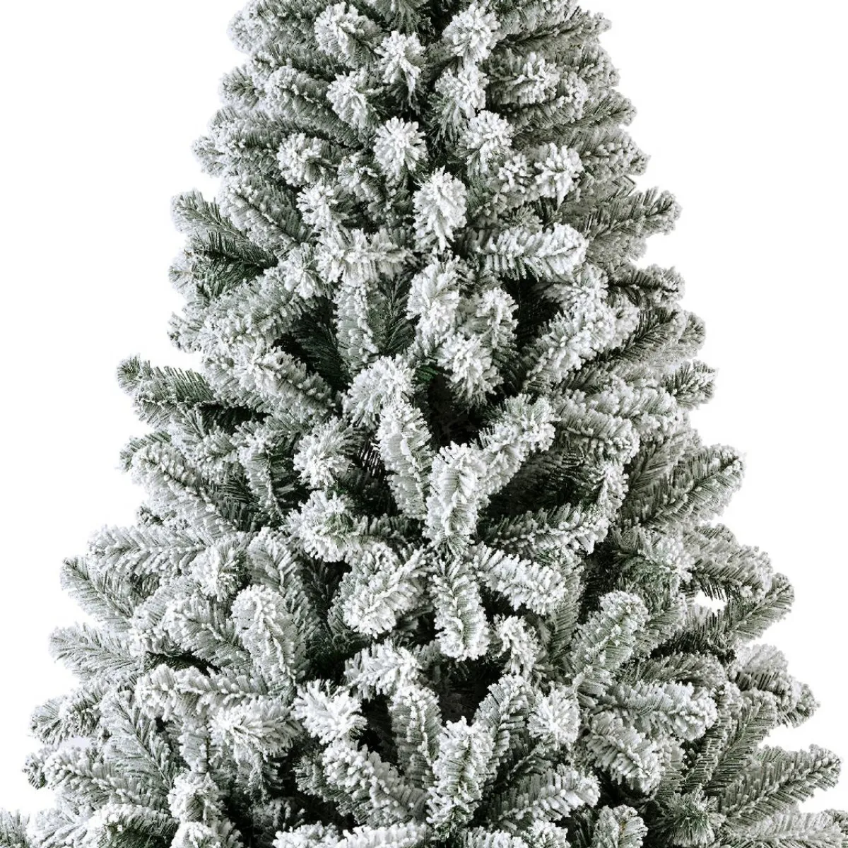 EMINZA Sapin artificiel de Noël (H300 cm) King Vert enneigé Sapin enneigé New