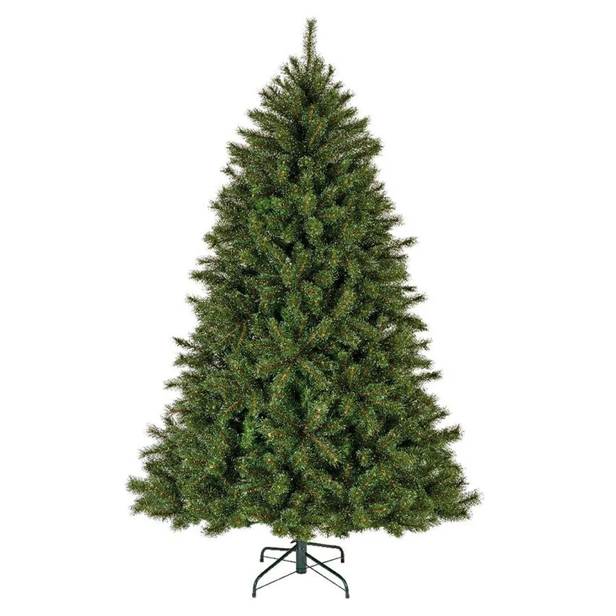 EMINZA Sapin artificiel de Noël (H210 cm) Stockholm Vert finition perlée Vert givré Clearance