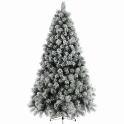 EMINZA Sapin artificiel de Noël (H210 cm) Edmonton Vert enneigé Sapin enneigé Best